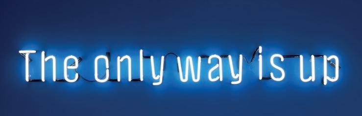 The only way is up